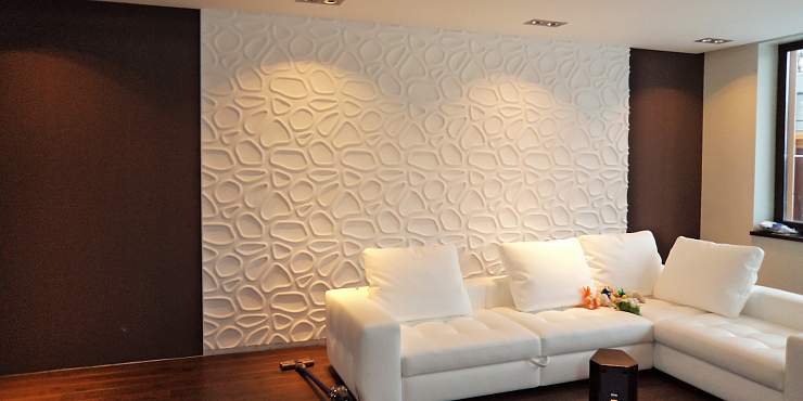 Гипсовые 3D панели CAPSUL