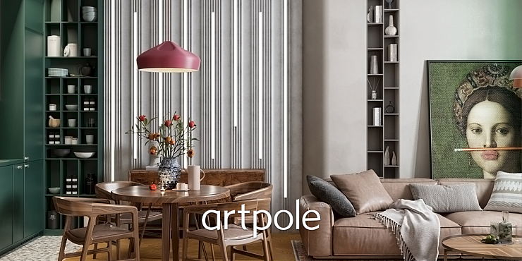 Коллекция 3Д панелей FUSION от Artpole