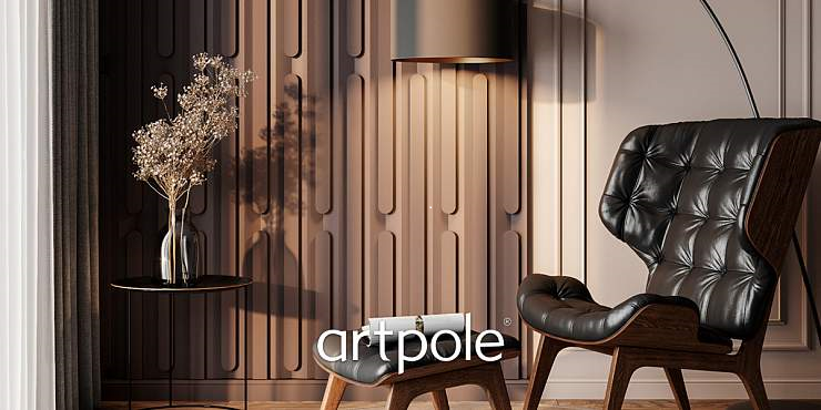 Коллекция 3Д панелей LAGOS от Artpole