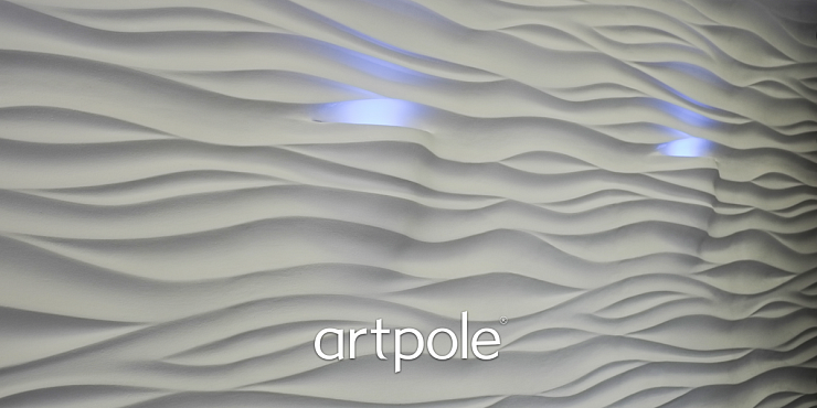 Коллекция 3Д панелей SILK + LED от Artpole